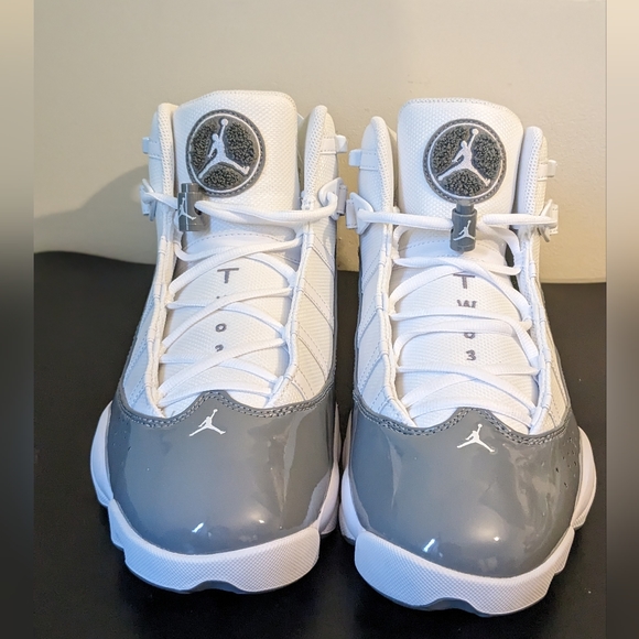 Men's NIB Jordan 6 Rings Cool Grey Sneakers - Picture 5 of 9